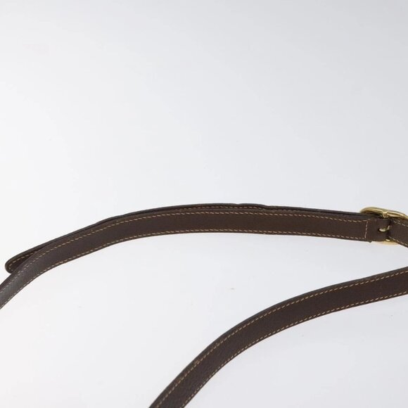 GUCCI GG Supreme Web Sherry Line Bag PVC Beige Gold 89 02 032 Auth th5867 - Picture 13 of 16